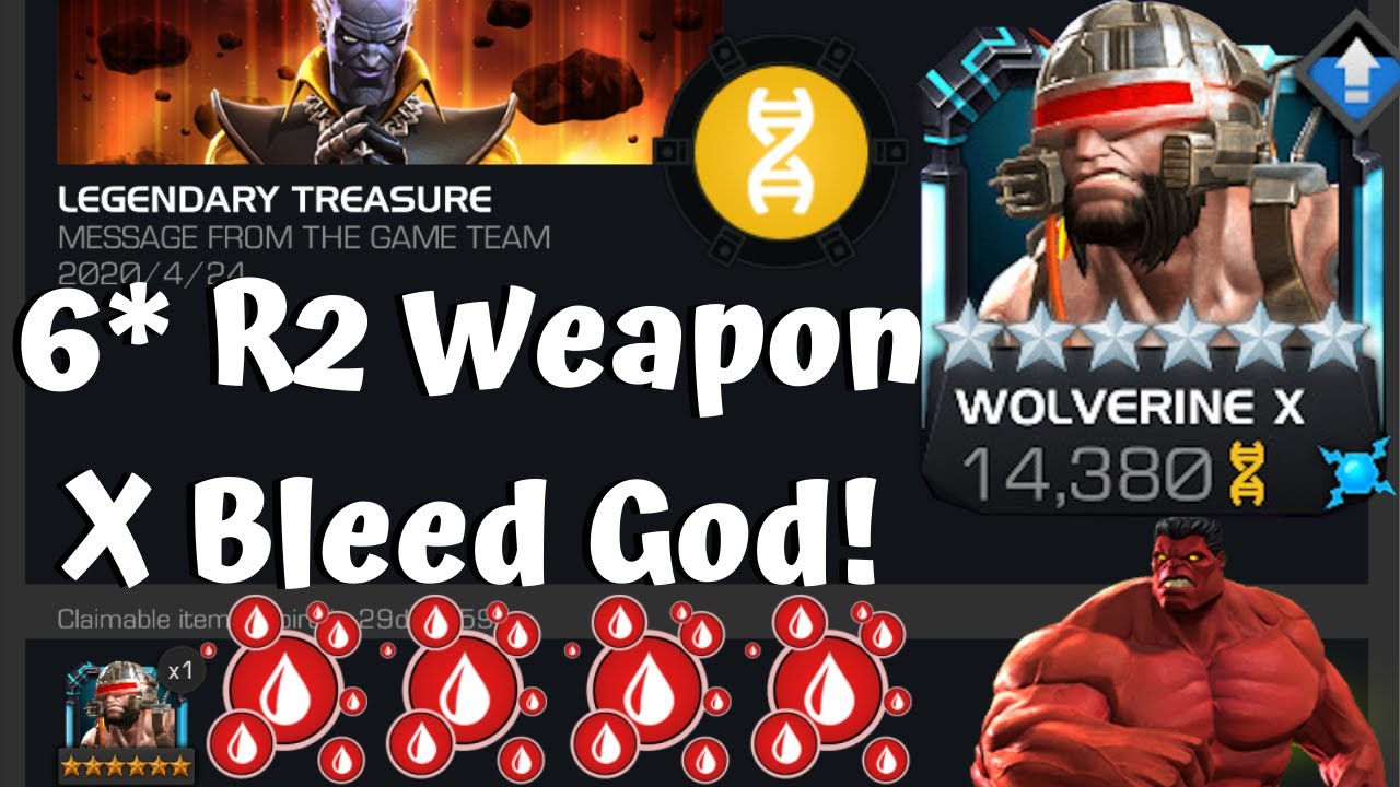 Detail Wolverine Weapon X Mcoc Nomer 17