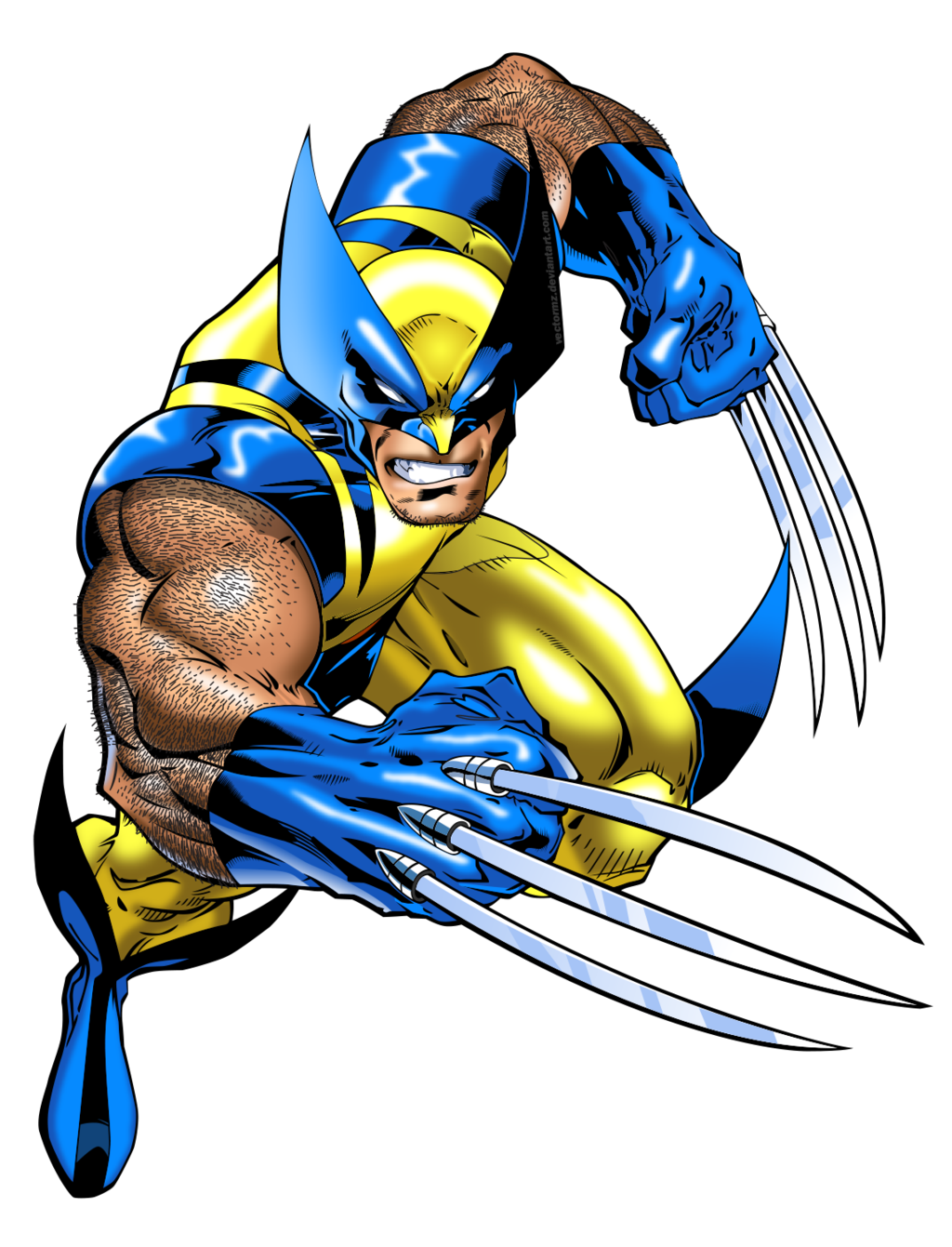Detail Wolverine White Background Nomer 33