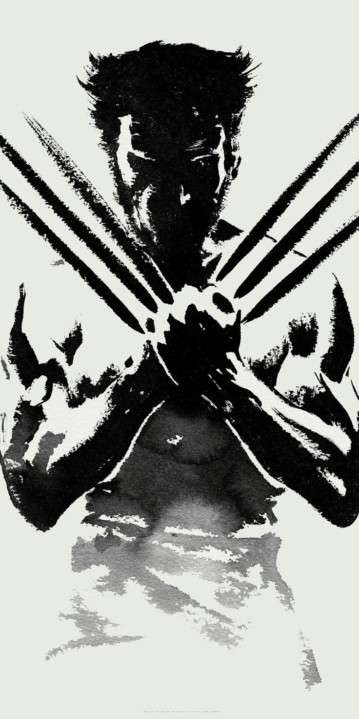 Detail Wolverine White Background Nomer 47