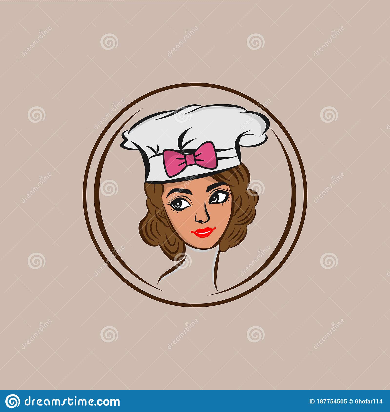 Detail Woman Chef Logo Design Png Nomer 16