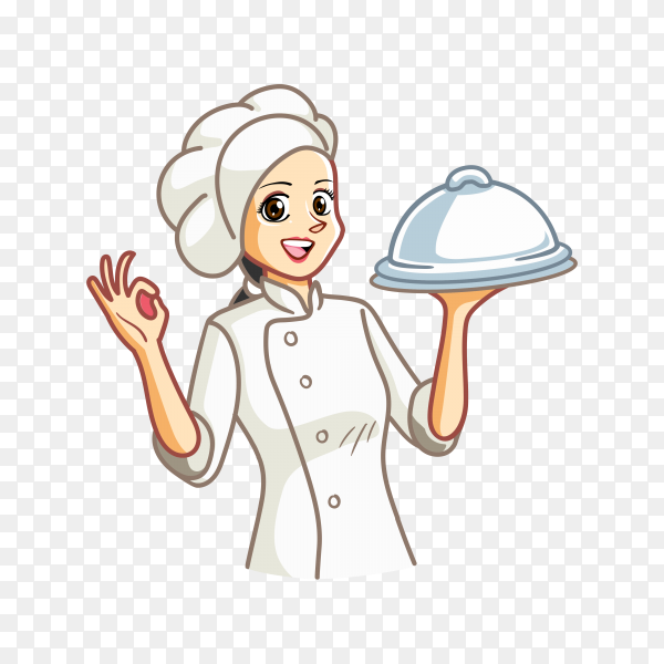 Detail Woman Chef Logo Design Png Nomer 30