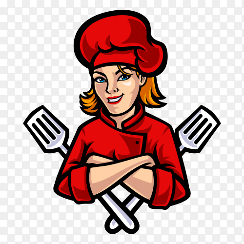 Detail Woman Chef Logo Design Png Nomer 48