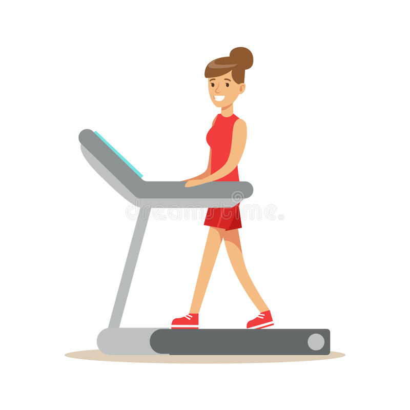 Detail Woman On Treadmill Clipart Nomer 55