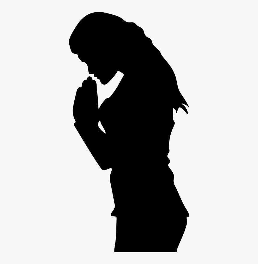 Detail Woman Praying Silhouette Png Nomer 6