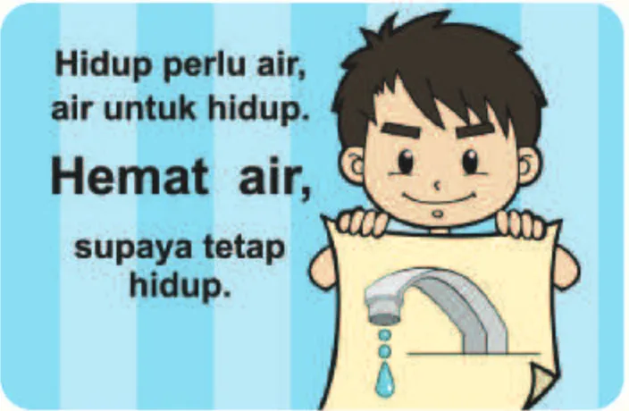 Detail Slogan Kartun Hemat Air Nomer 13