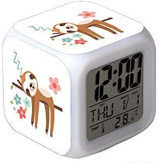 Detail Sloth Alarm Clock Nomer 6