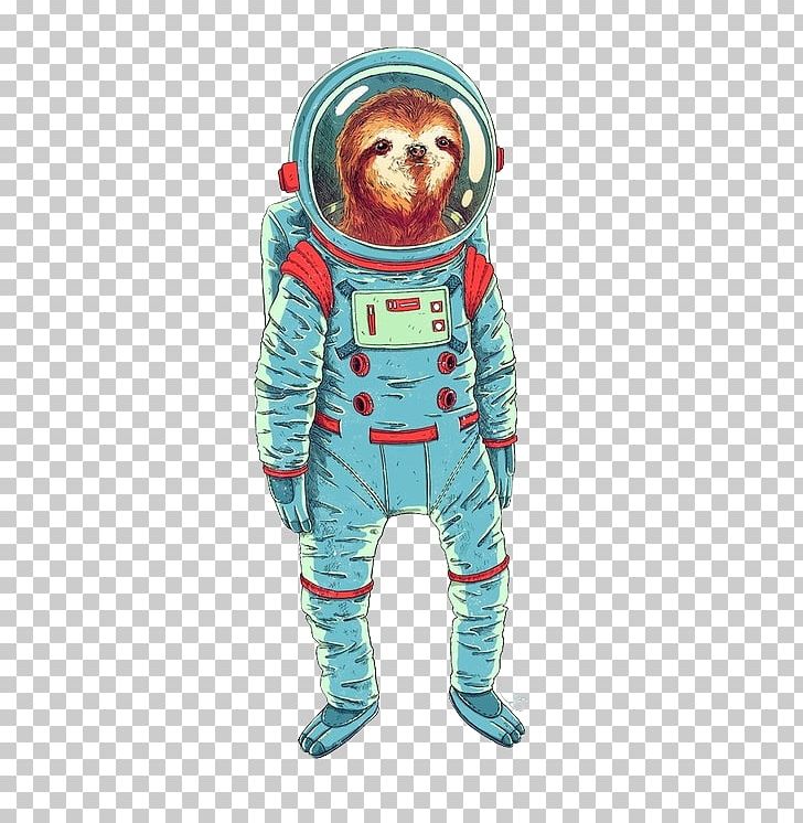 Detail Sloth Astronaut Nomer 50