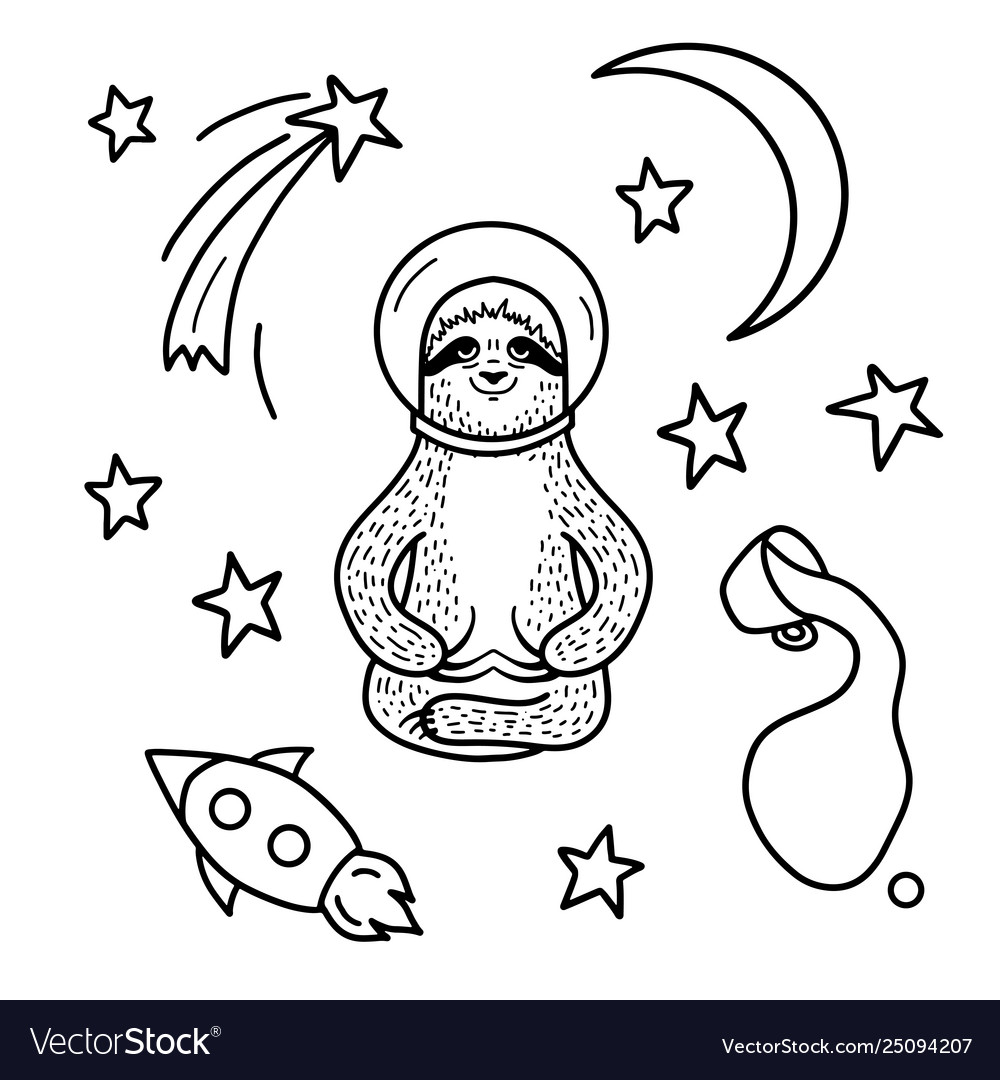 Detail Sloth Astronaut Nomer 58