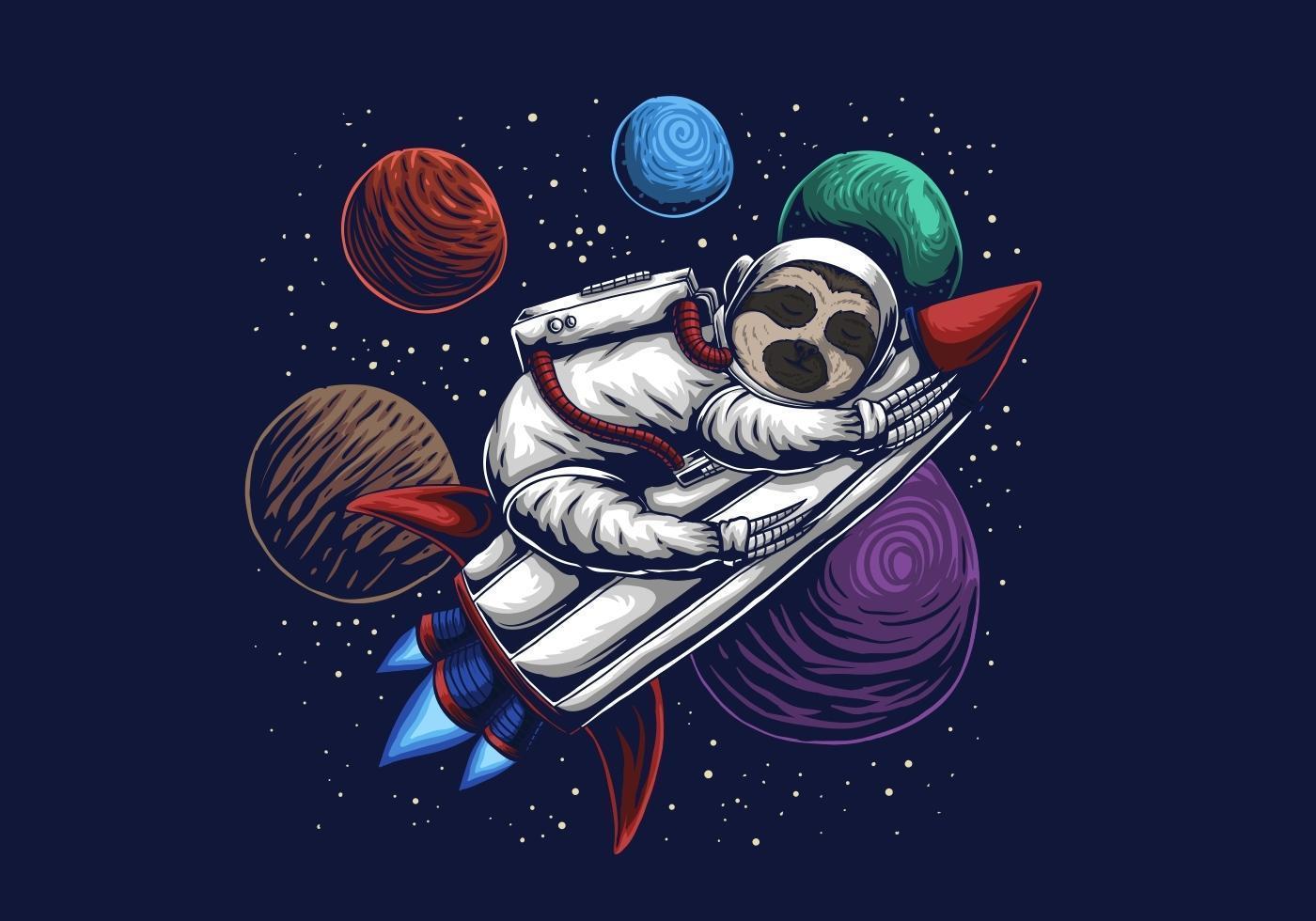 Detail Sloth Astronaut Facebook Cover Nomer 22