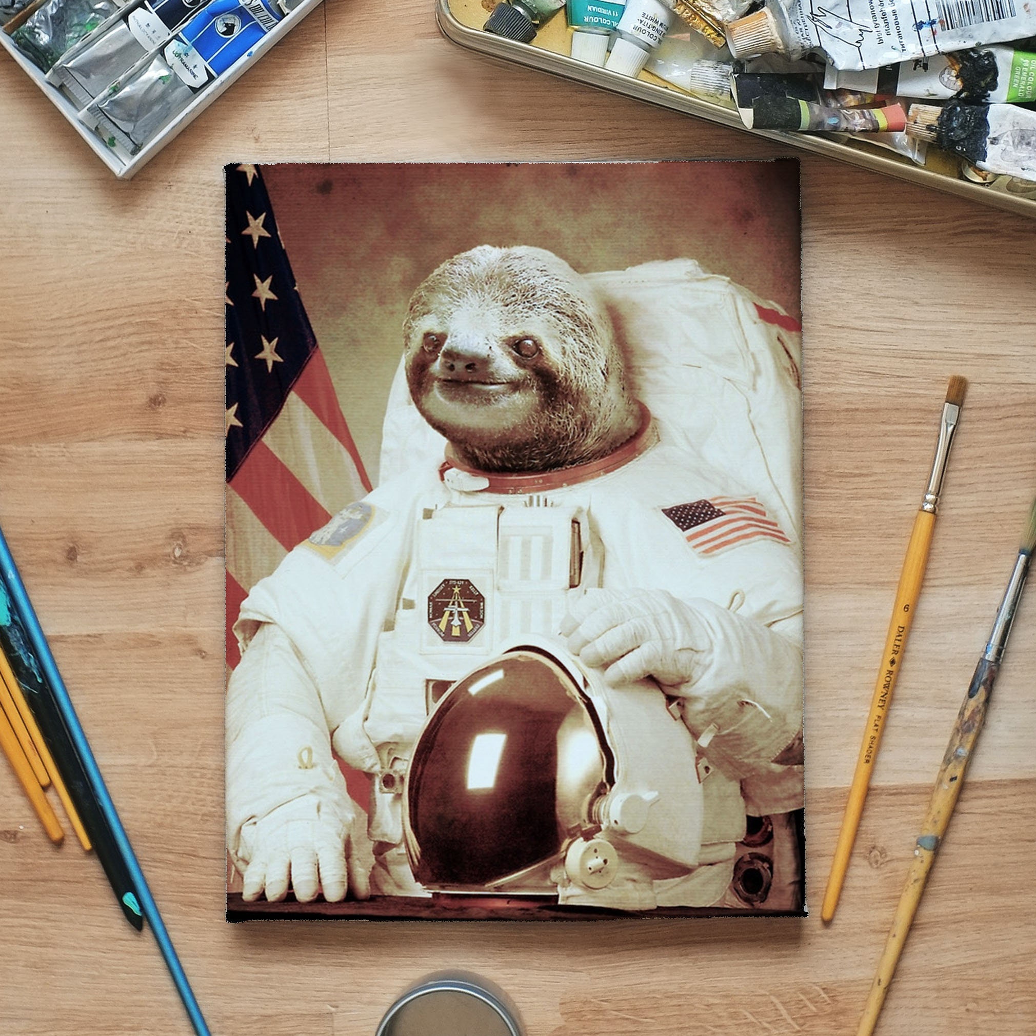 Detail Sloth Astronaut High Resolution Nomer 23