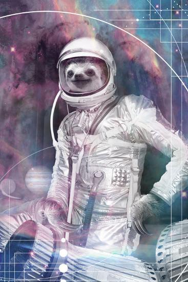 Detail Sloth Astronaut Poster Nomer 39