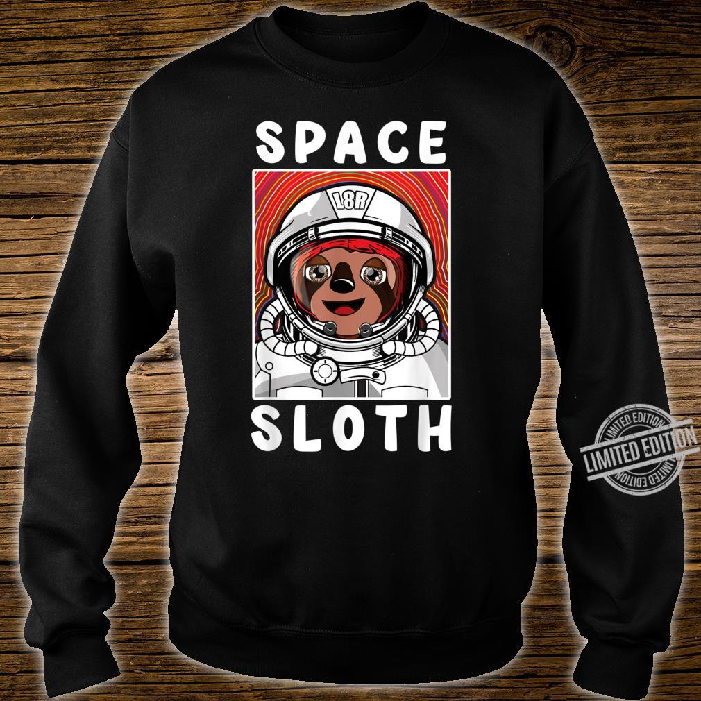 Detail Sloth Astronaut Sweater Nomer 21