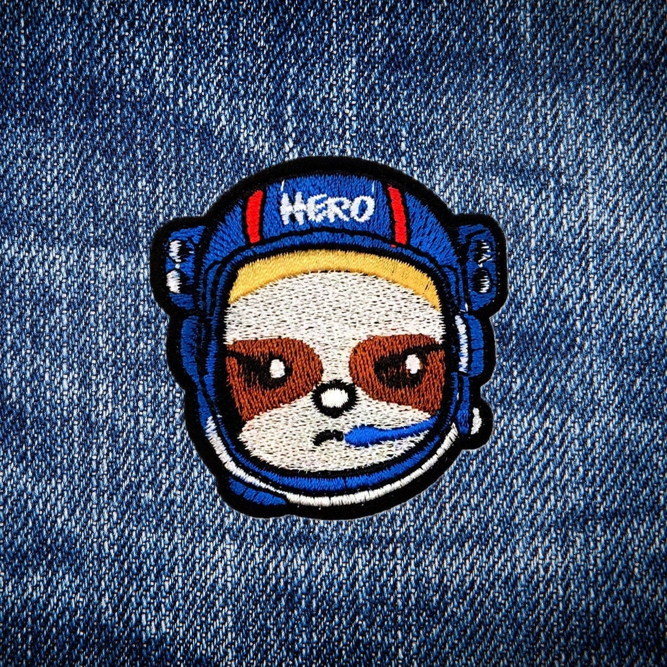 Detail Sloth Astronaut Sweater Nomer 35