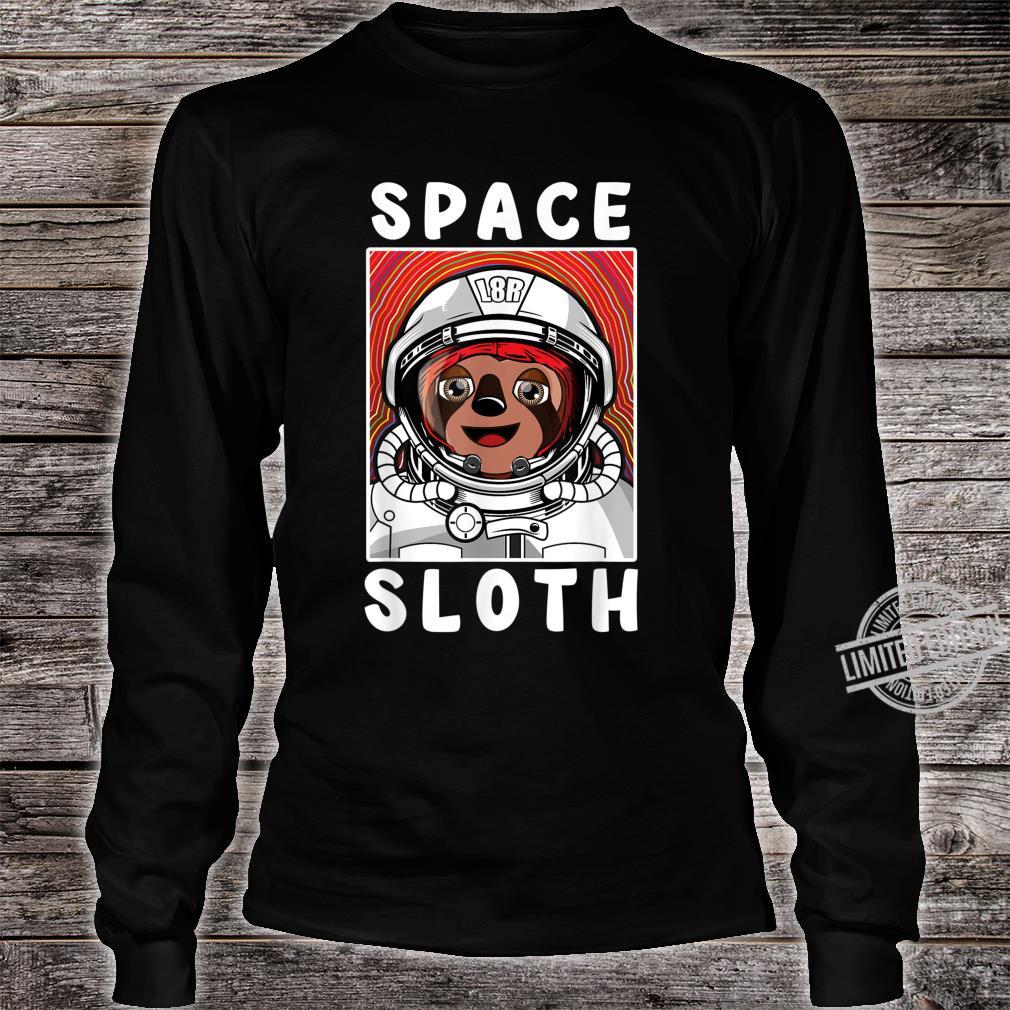 Detail Sloth Astronaut Sweater Nomer 40