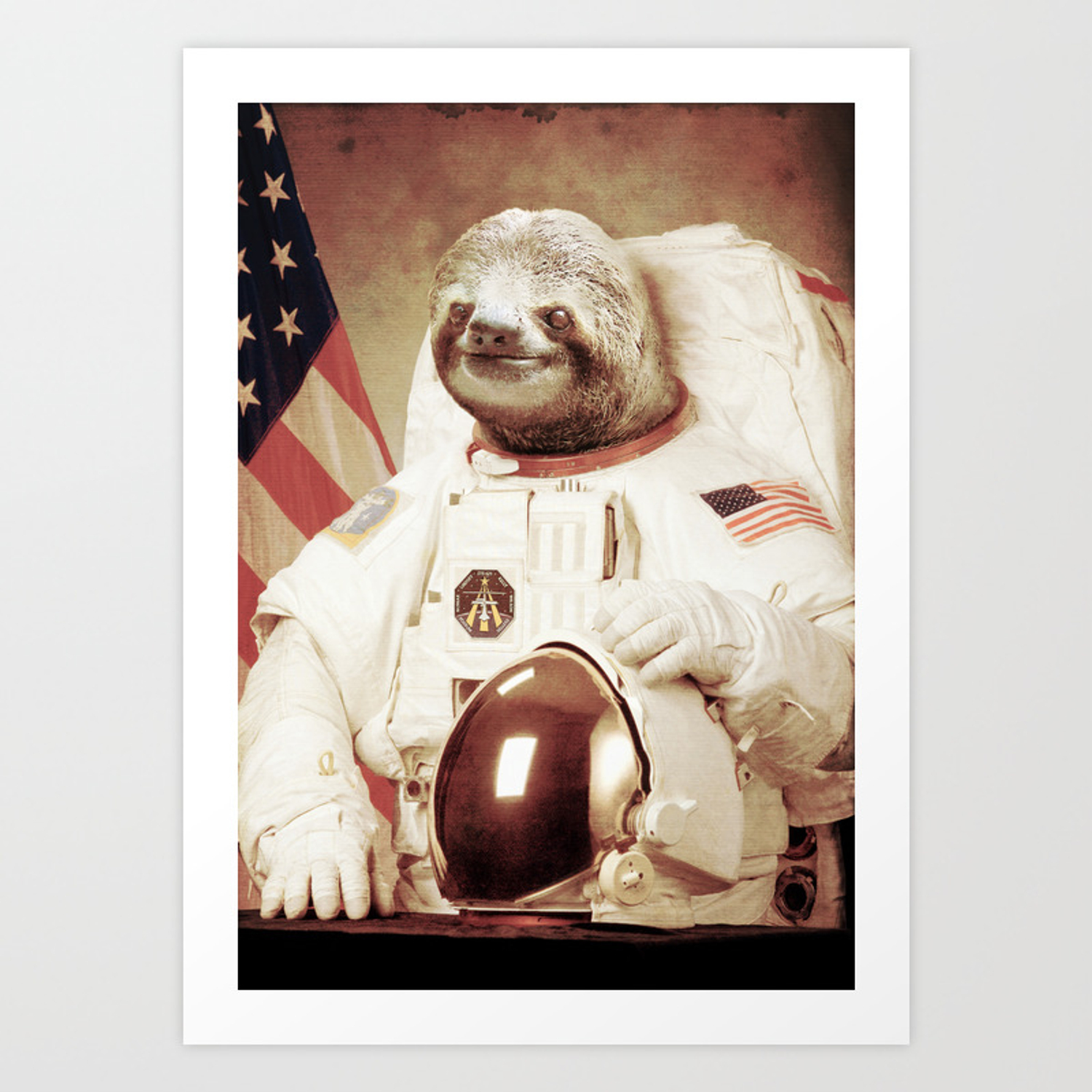 Detail Sloth Astronaut Wallpaper Nomer 8