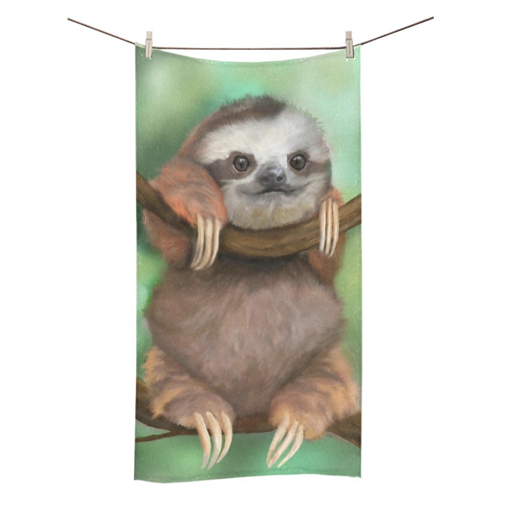 Detail Sloth Beach Towel Nomer 11