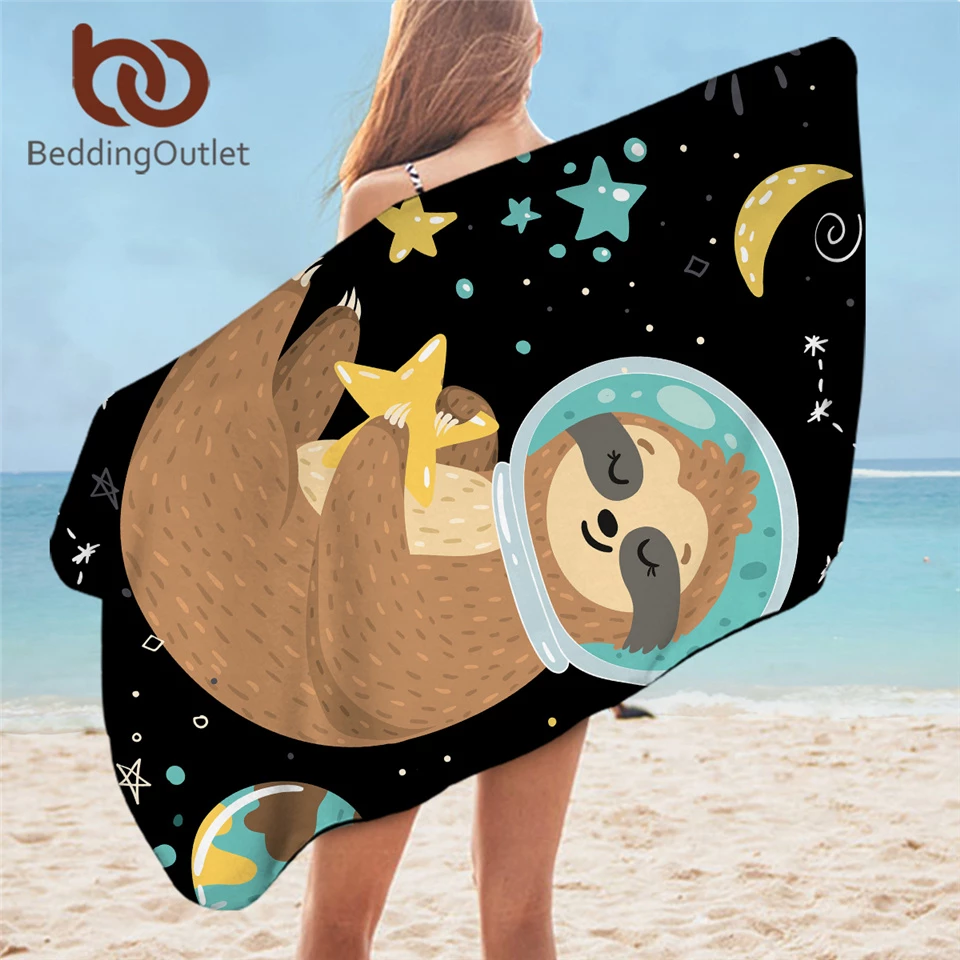 Detail Sloth Beach Towel Nomer 48