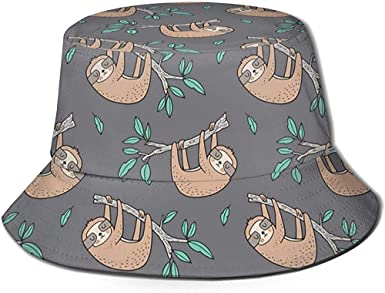 Detail Sloth Bucket Hat Nomer 6
