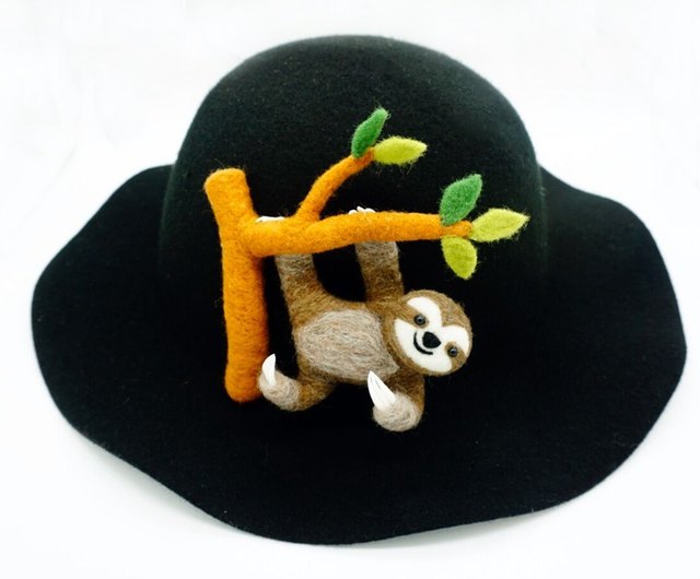 Detail Sloth Bucket Hat Nomer 7