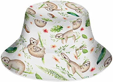 Detail Sloth Bucket Hat Nomer 10