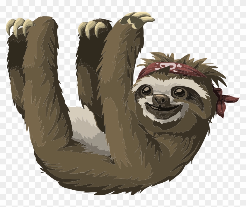 Detail Sloth Clipart Png Nomer 10