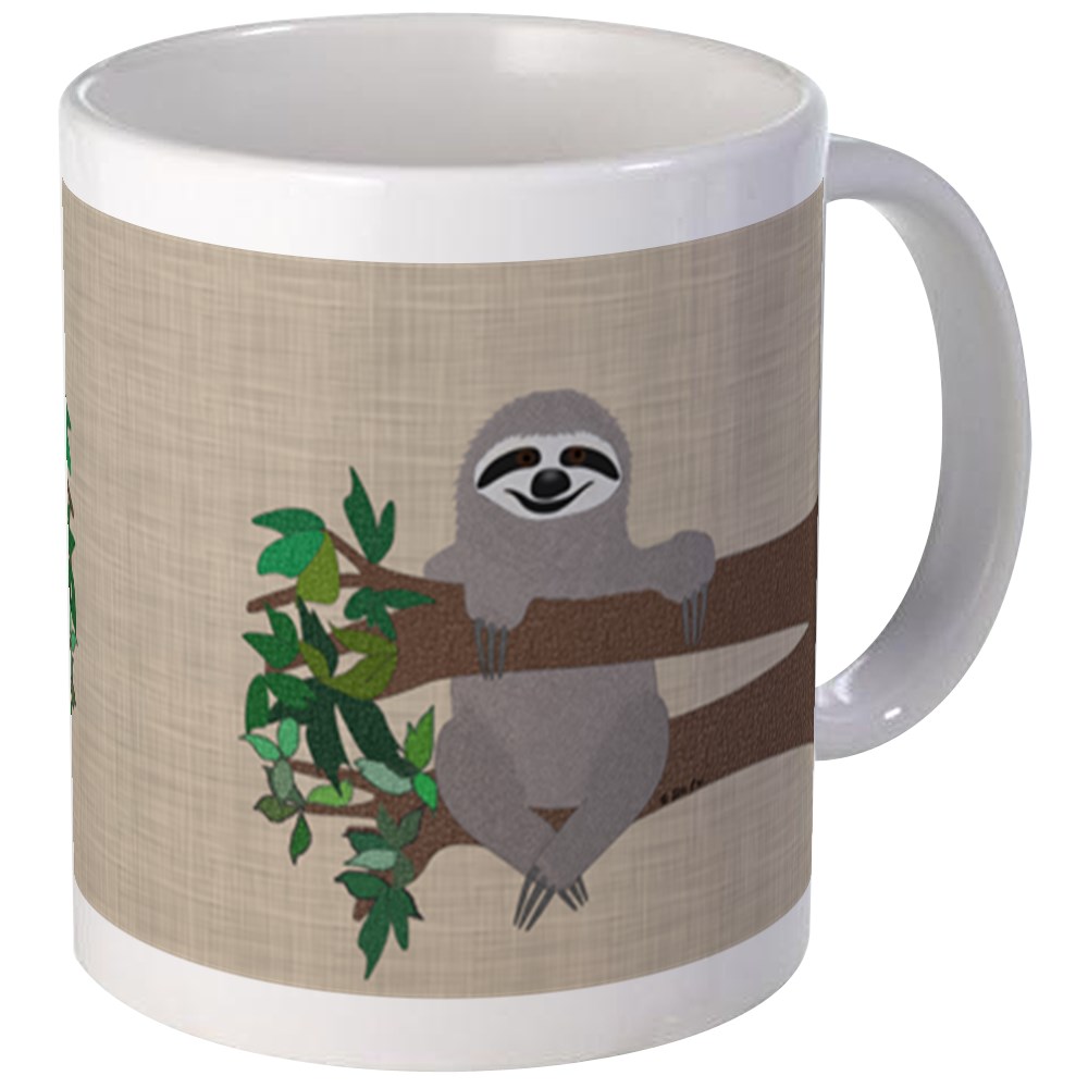 Detail Sloth Coffee Mug Nomer 2