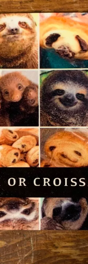 Detail Sloth Croissant Nomer 22