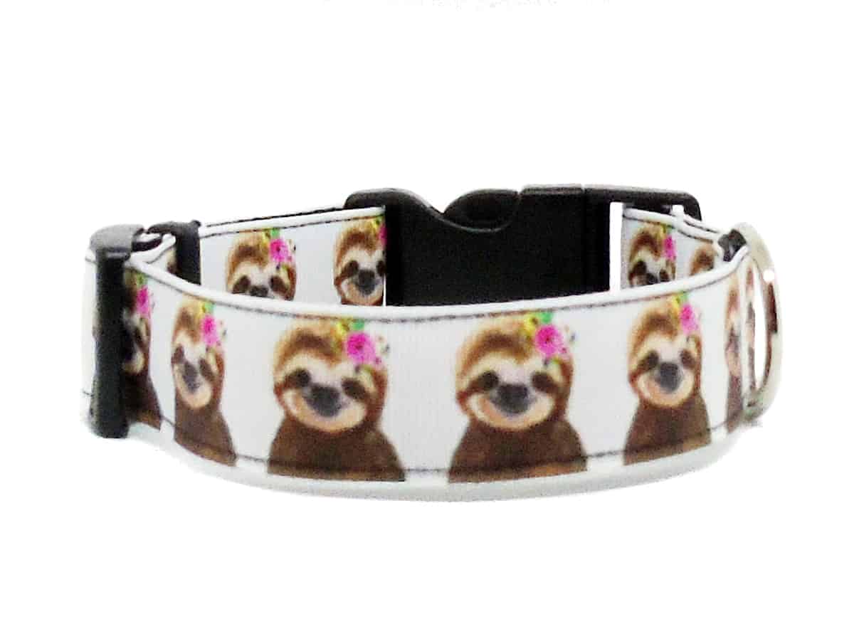 Detail Sloth Dog Collar Nomer 25