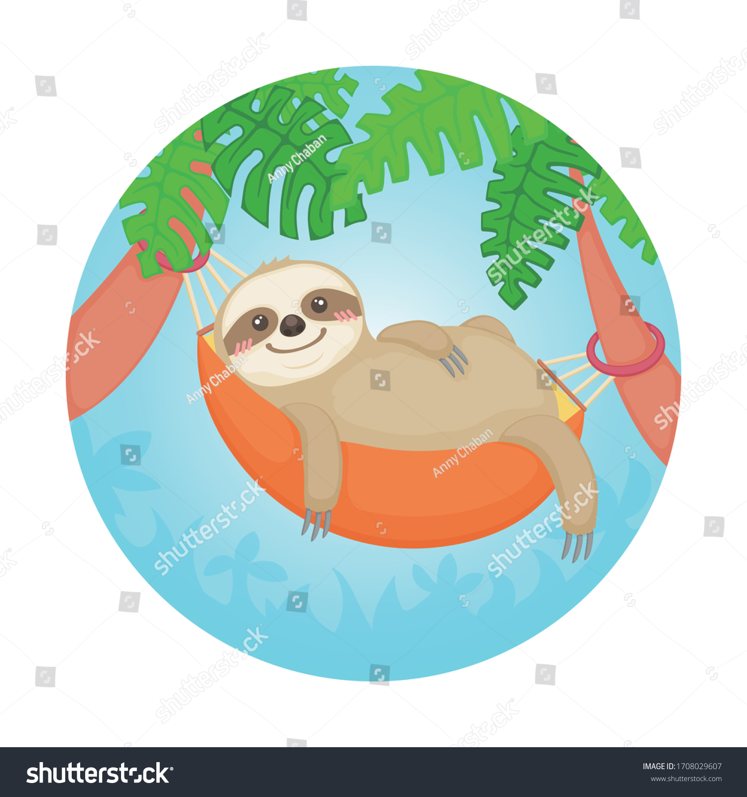 Detail Sloth Hammock Nomer 19