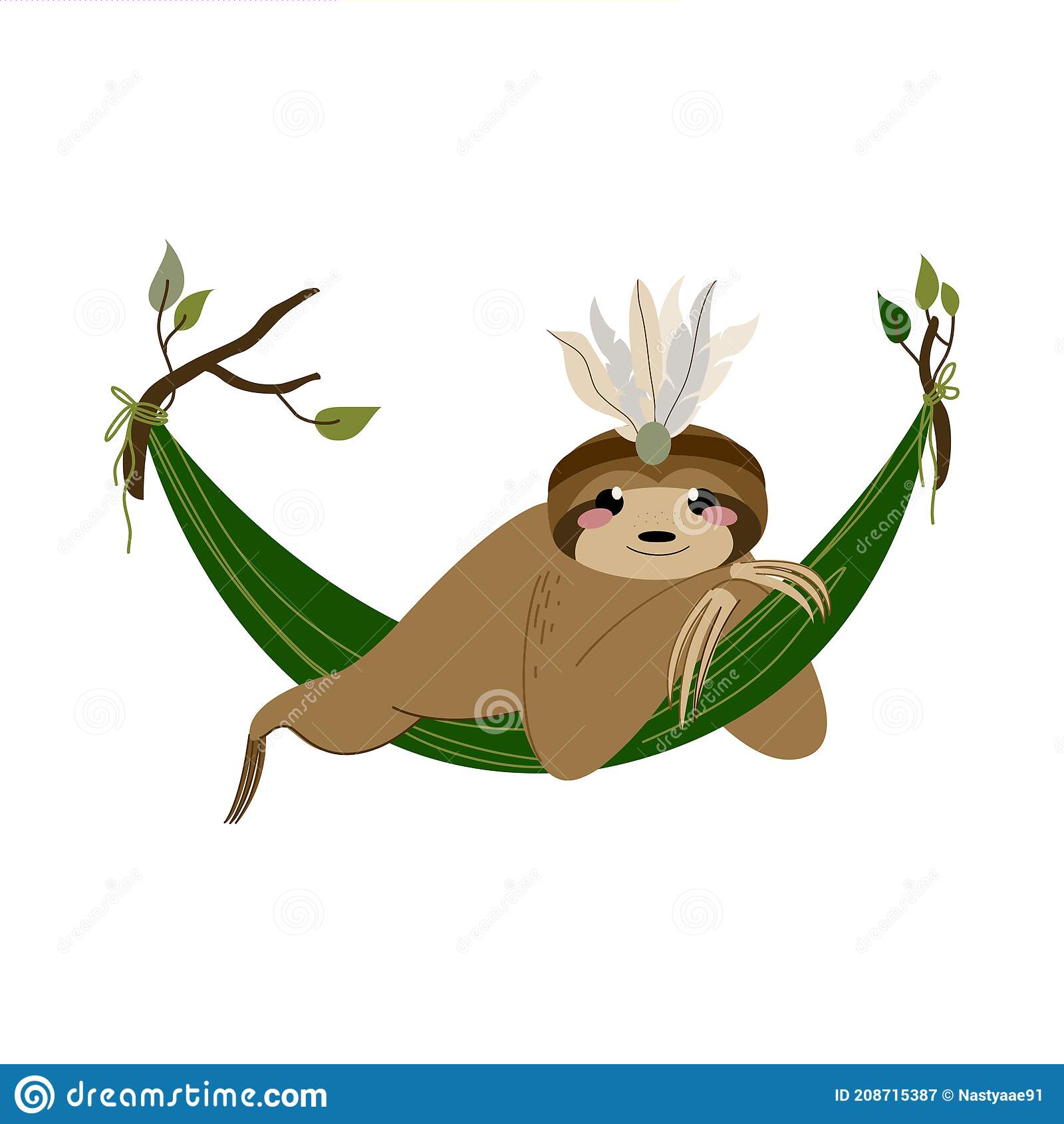 Detail Sloth Hammock Nomer 22