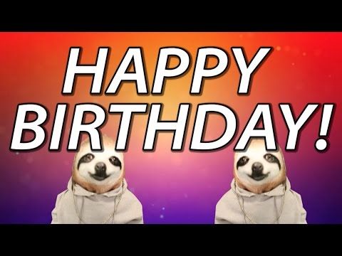 Detail Sloth Happy Birthday Meme Nomer 22
