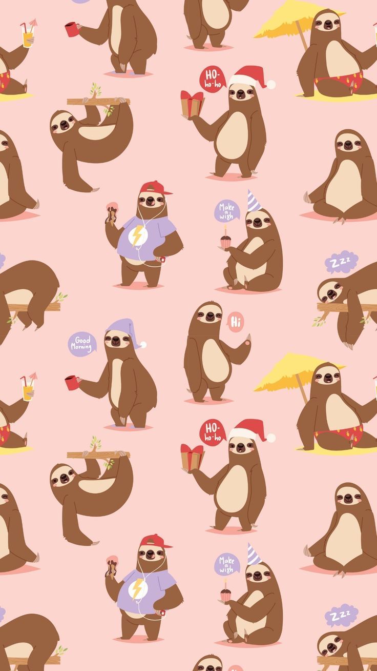 Detail Sloth Iphone Wallpaper Nomer 12