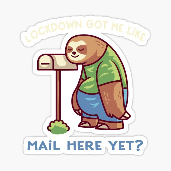 Detail Sloth Mailbox Nomer 26