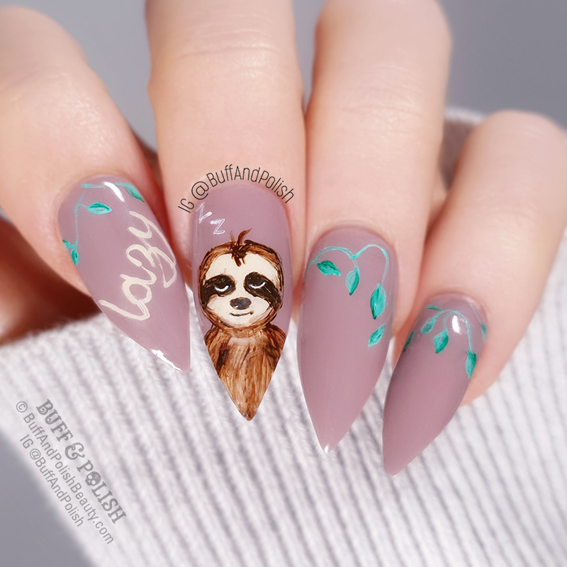 Detail Sloth Nail Designs Nomer 22