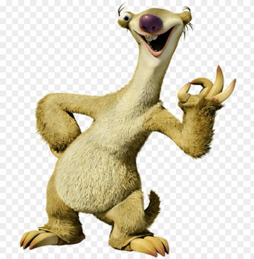 Detail Sloth No Background Nomer 29