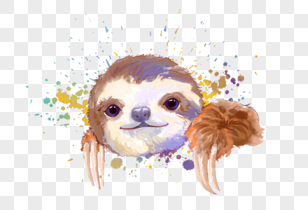Detail Sloth No Background Nomer 37