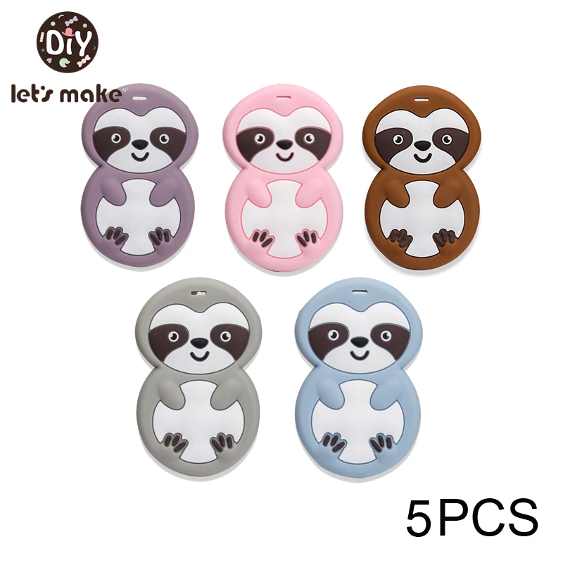 Detail Sloth Pacifier Clip Nomer 32