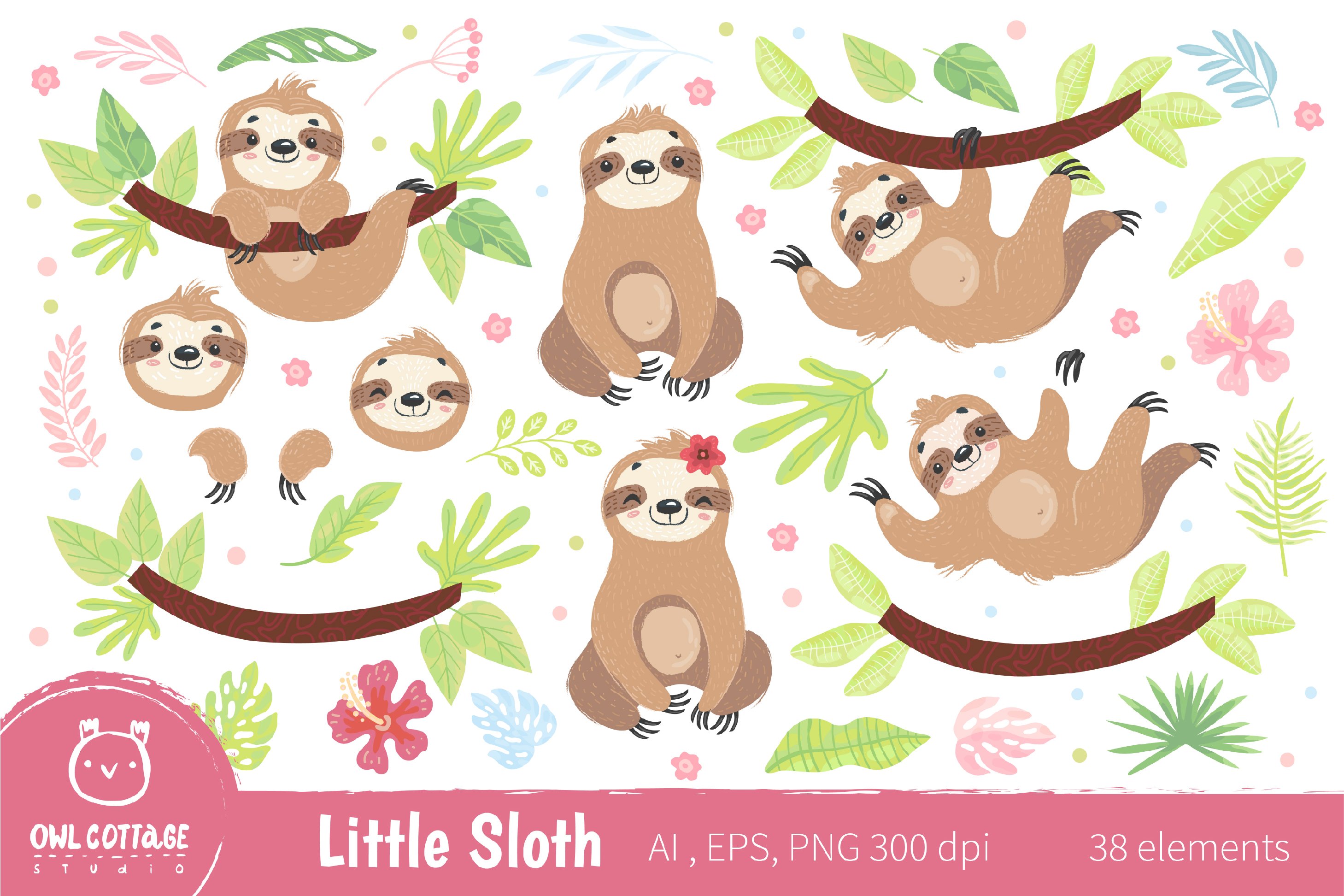 Detail Sloth Png Nomer 47