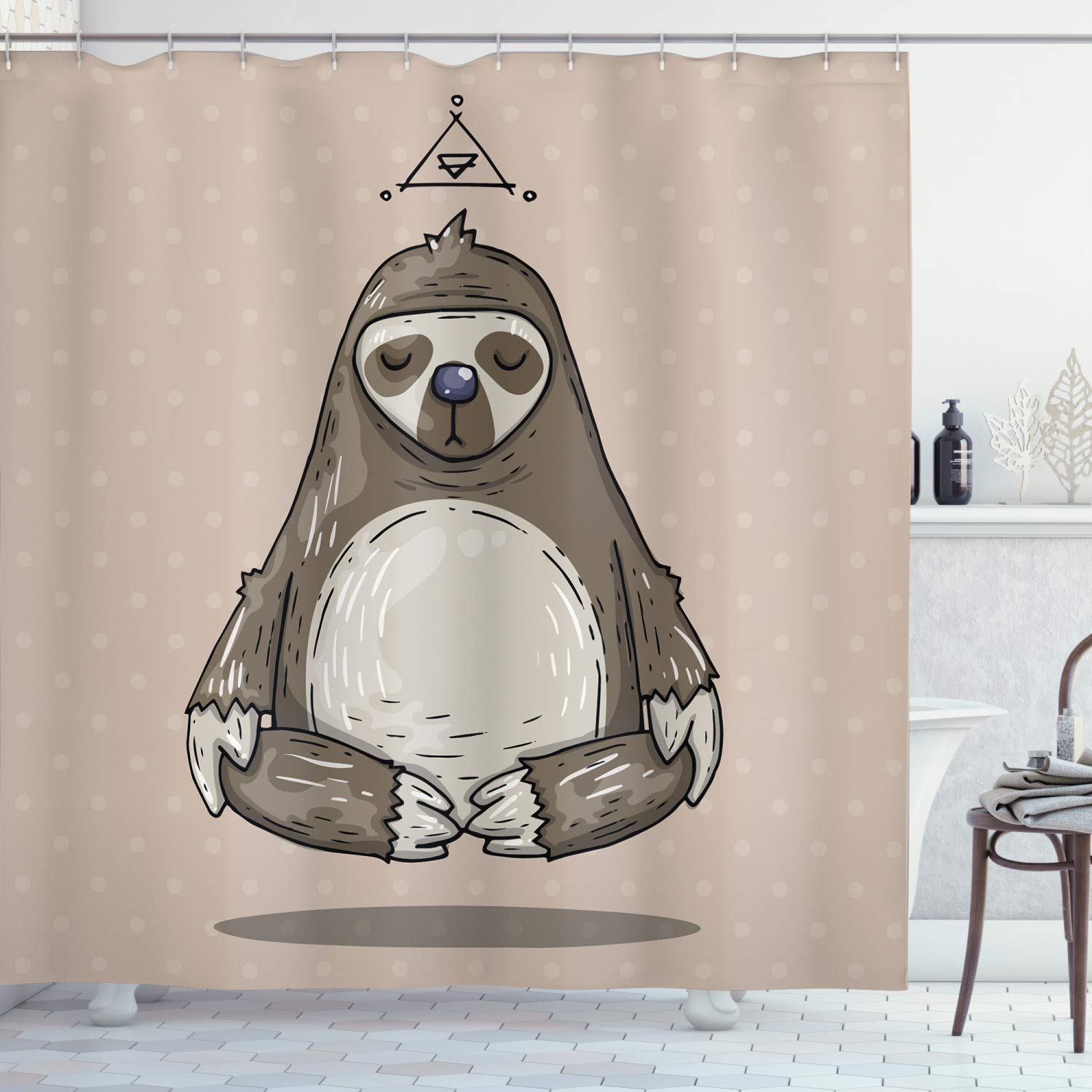 Detail Sloth Shower Curtain Hooks Nomer 13