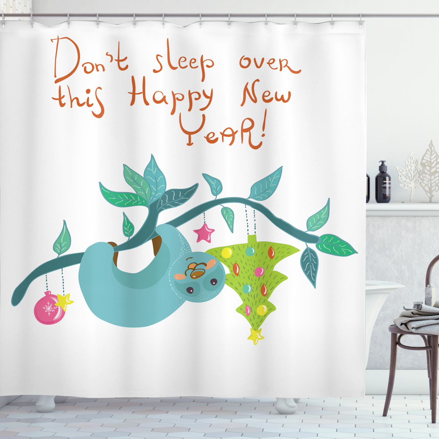 Detail Sloth Shower Curtain Hooks Nomer 28