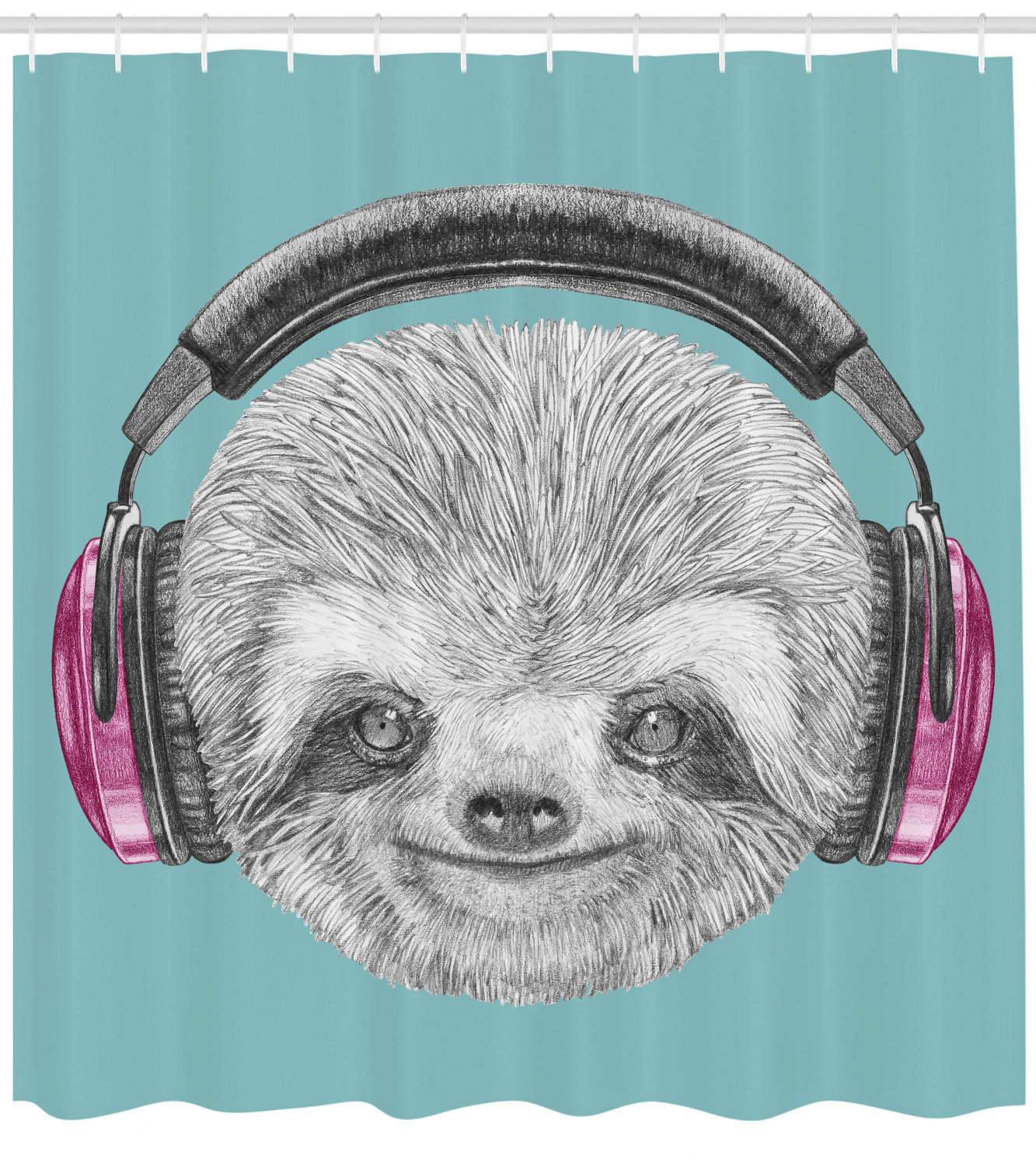 Detail Sloth Shower Curtain Hooks Nomer 30