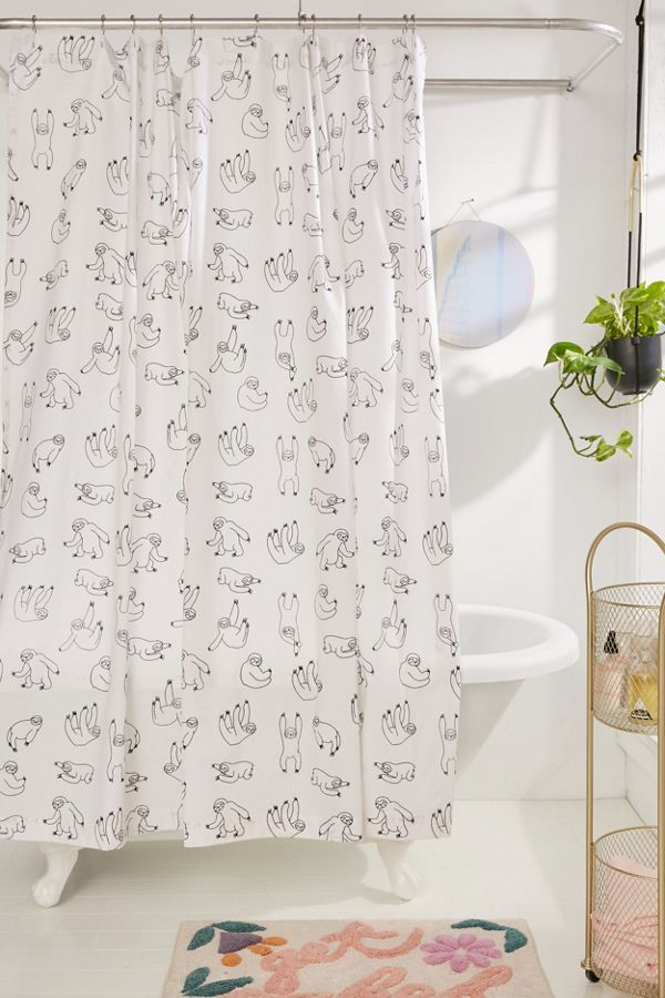 Detail Sloth Shower Curtain Hooks Nomer 44