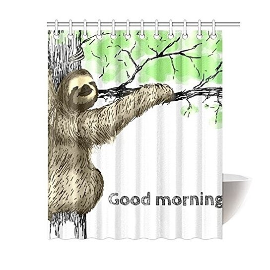 Detail Sloth Shower Curtain Hooks Nomer 58