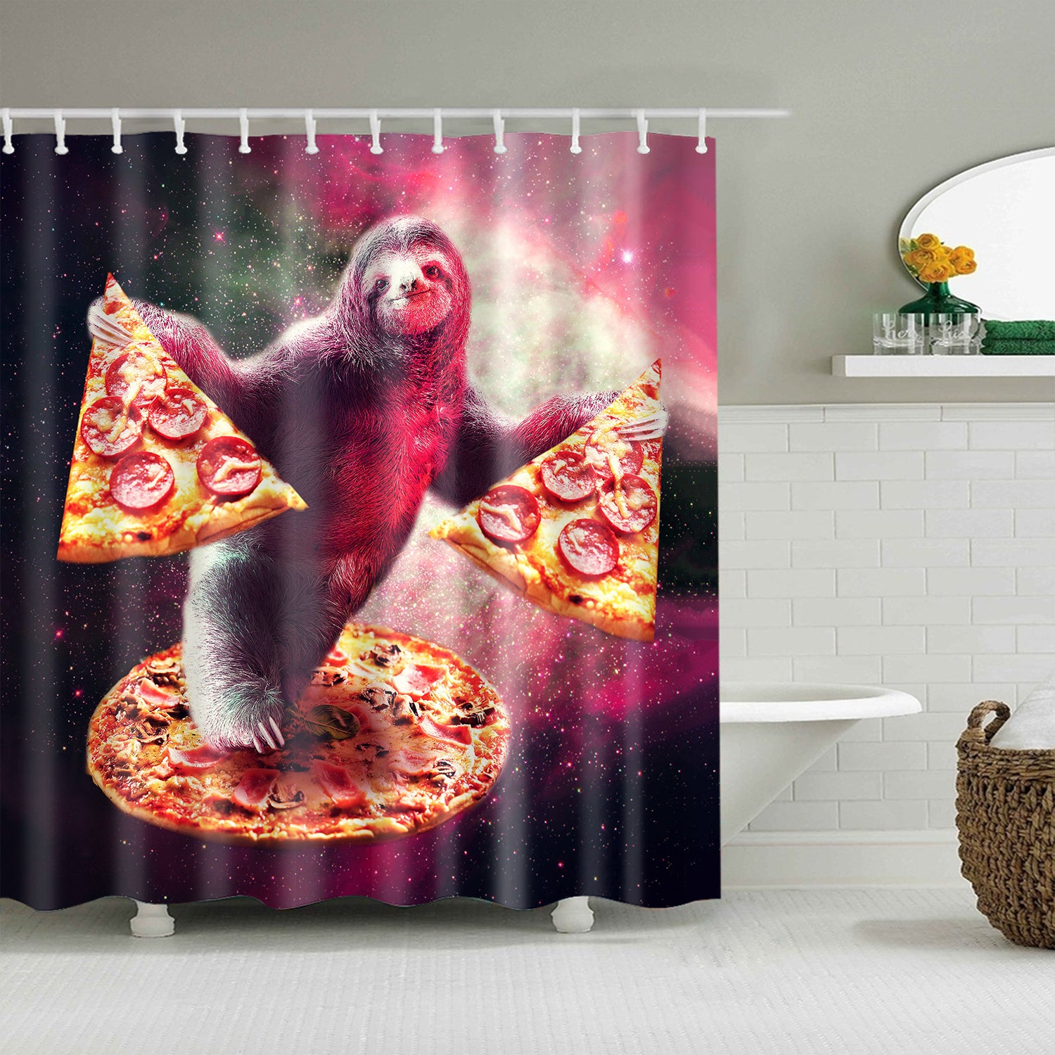 Detail Sloth Shower Curtain Hooks Nomer 59