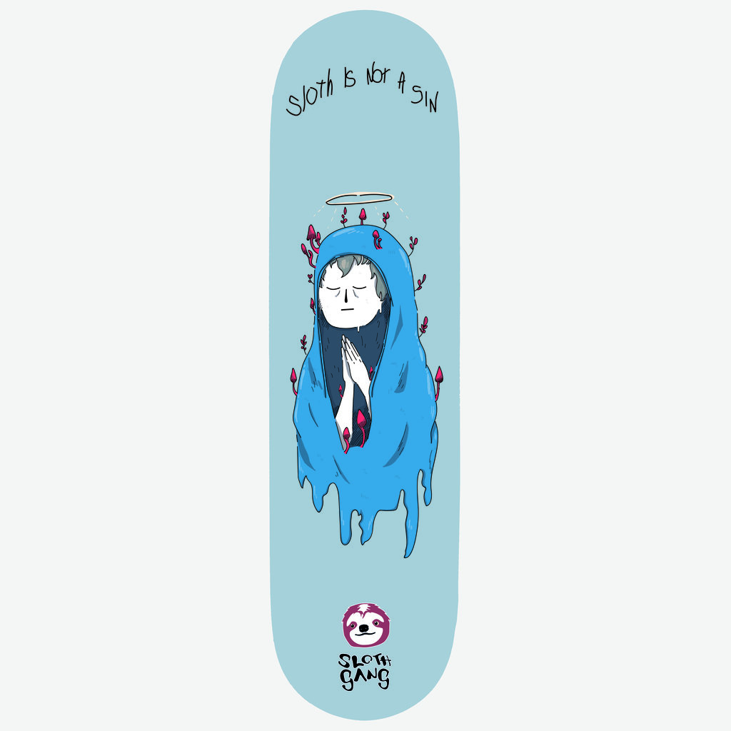 Detail Sloth Skateboard Nomer 22