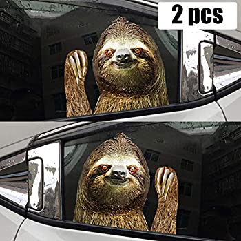 Detail Sloth Sticker For Car Window Nomer 23