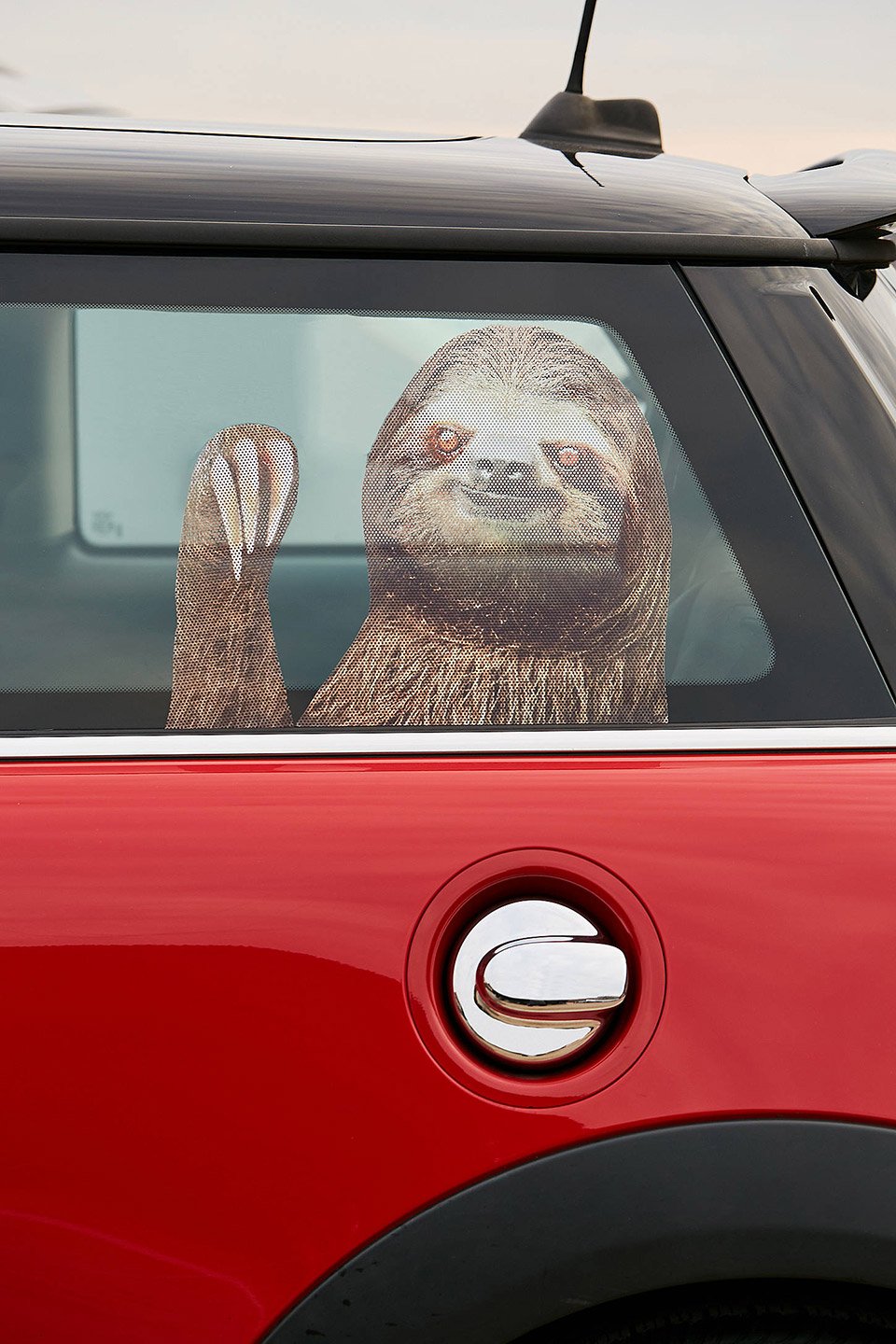 Detail Sloth Sticker For Car Window Nomer 5