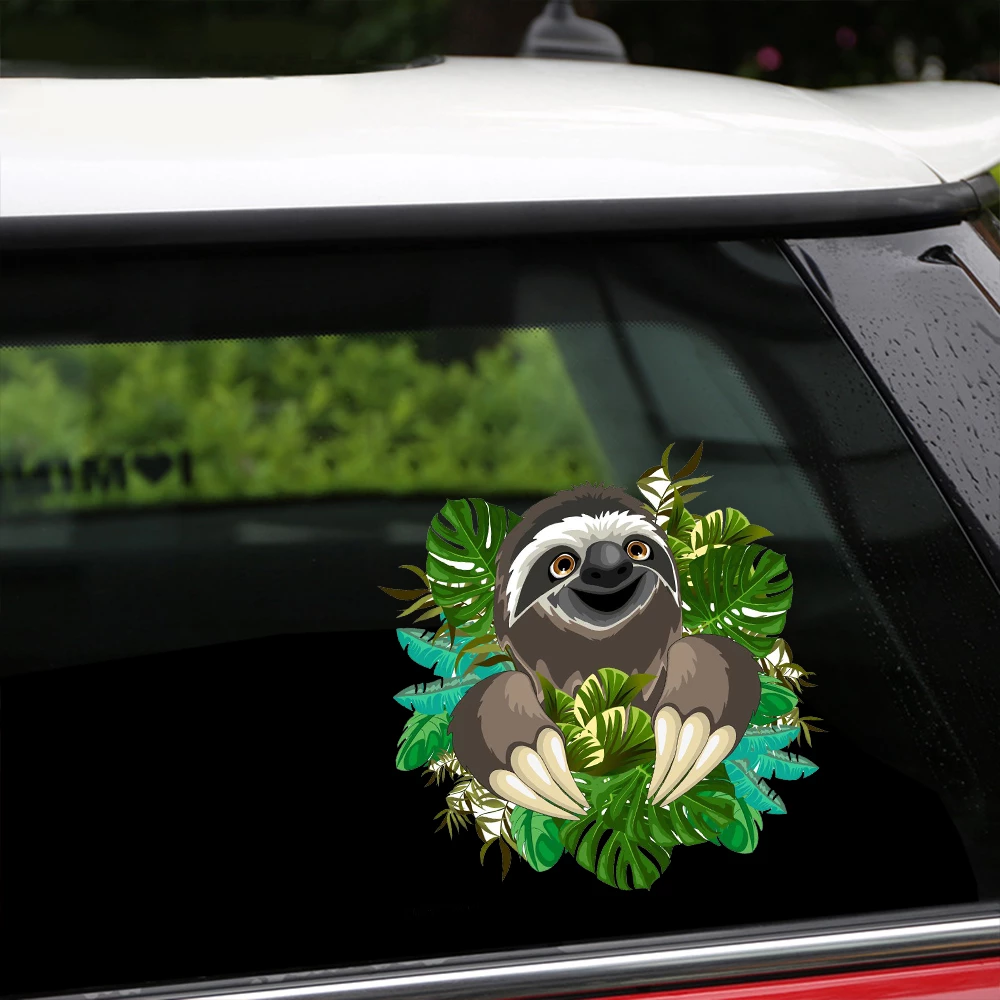 Detail Sloth Sticker For Car Window Nomer 46