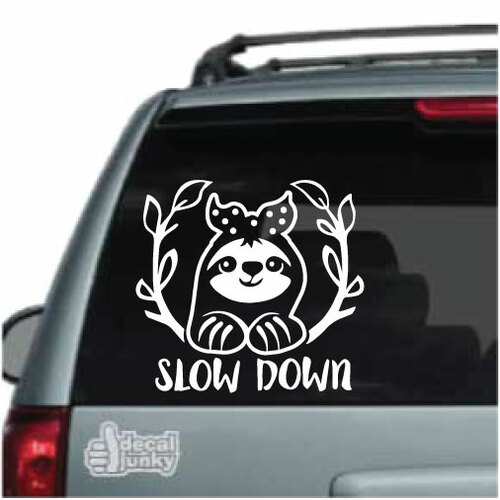 Detail Sloth Sticker For Car Window Nomer 54