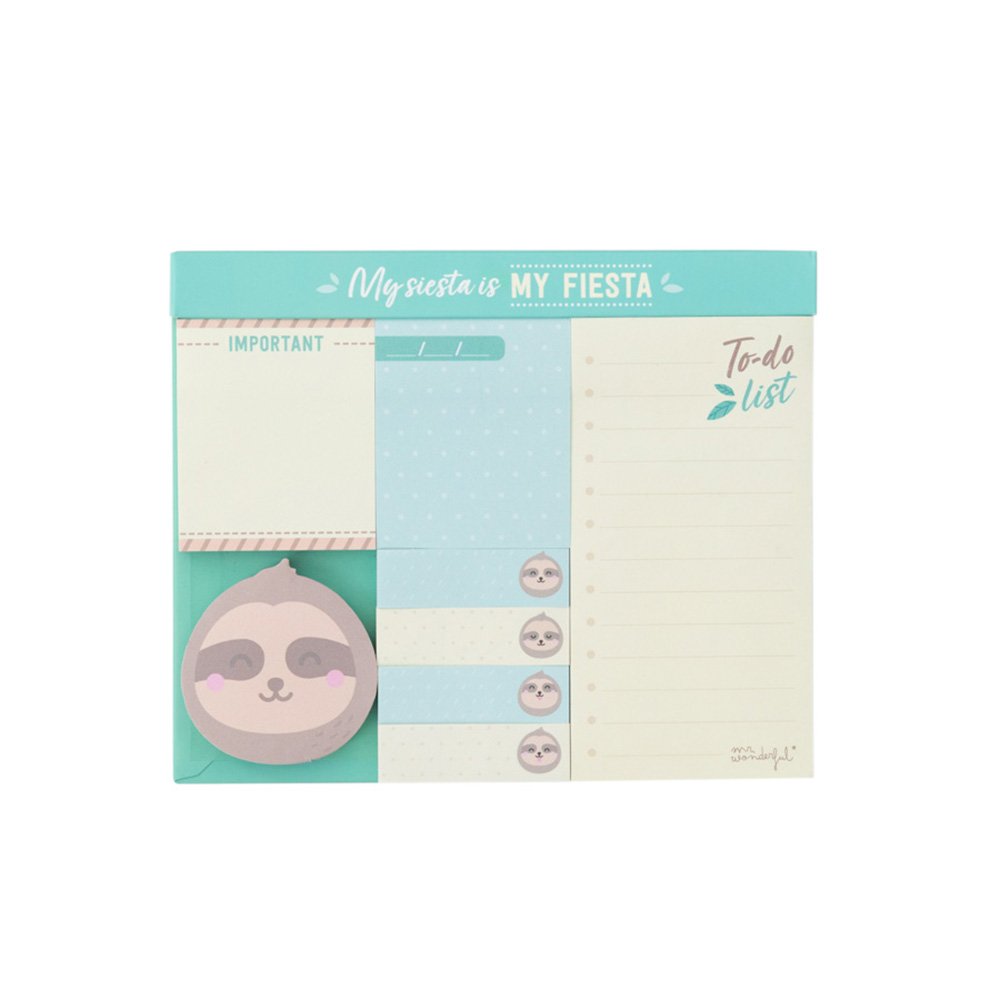 Detail Sloth Sticky Notes Nomer 24